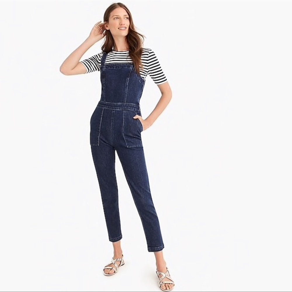 J.Crew denim overalls size 12